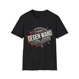 Firma gegen Wand T-Shirt - Image 1