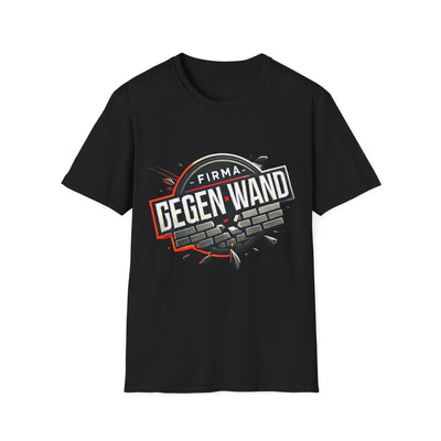 Firma gegen Wand T-Shirt